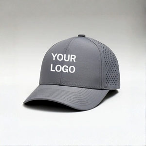 Gorra de Golf Ligera de Fabricación Personalizada, 5 Paneles, Transpirable, Impermeable, con Orificios Cortados con Láser en el Panel Frontal, Personalización de Marca, Ajustable - Product Image 2