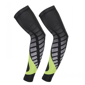 Manchons de compression respirants pour cyclisme (adultes) – Protection UV, séchage rapide, en polyester/spandex, flexibles pour le fitness - Product Image 3