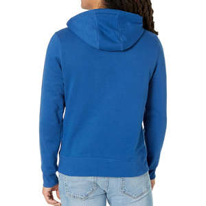 Sweats à capuche respirants pour hommes en gros avec logo personnalisé, sweats à capuche décontractés de haute qualité de couleur unie pour hommes - Product Image 3