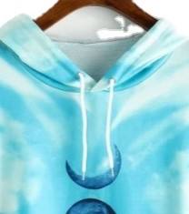 เสื้อฮู้ดดี้ผู้ชายลายพิมพ์ดิจิทัลแบบ Tie Dye ดีไซน์สวย ขายดี กำลังฮิต ราคาสมเหตุสมผล ผลิตจากวัสดุคุณภาพดี - Product Image 2