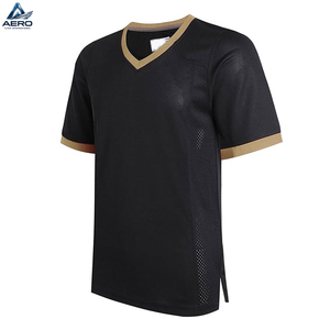 Maillot de football américain de haute qualité, couleur noir doré, nouvelle arrivée, produit tendance personnalisé, vêtements d'équipe sportive - Product Image 1
