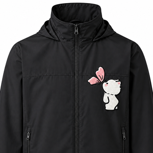 Windbreaker <b>Jacket</b> for <b>Men</b> <b>Lightweight</b> Outdoor Sports Water Resistant Full Zip Hooded Activewear Custom Outerwear Trade Producer - Product Image 4