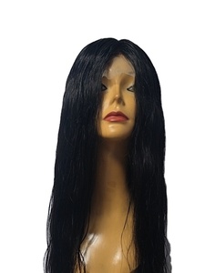 Perruque complète 26 pouces 100% cheveux humains Remy indiens, ondulation naturelle, Lace Front, qualité supérieure, densité moyenne, Taz Hair Bd, perruque sans colle - Product Image 5