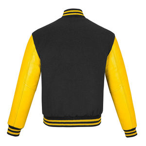 Chaquetas Personalizadas con Logotipo para Exteriores, Fabricante de Ropa, Botones Forrados de Alta Calidad, Chaqueta Varsity Transpirable para Hombre - Product Image 2