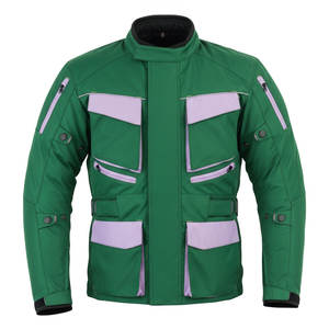Chaqueta de Motociclista de Cuero Transpirable de Primera Calidad, Hecha a Medida, OEM, para Venta - Product Image 1