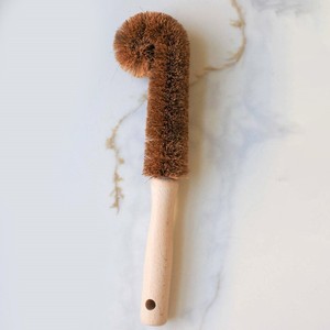 Cheap price <b>brush</b> cleaner <b>bottle</b> washing <b>brushes</b> coconut coir cleaning tool manufacturer supply - Product Image 2