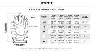 Durable Training & <b>Game</b> Gear Ice Hockey Protective Gloves for Men Youth Players <b>Padded</b> Sports Gloves Customized Color Gloves - Product Image 6