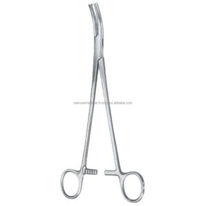 Slightly Curved & More Curved WARSAW MEDICAL Wertheim Arteryy Forcep Stainless Steel Surgical Instruments | needle holder - Product Image 6