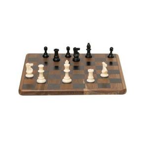 Wholesale Custom Wooden Chess Set 15 Inch Folding Portable Walnut <b>Wood</b> Chess Board <b>Games</b> Professional Manufacturer Chess Sets - Product Image 1