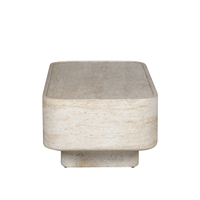 Nouveau Style Artisanat Du Vietnam Béton Table Basse Ronde Meubles De Jardin Béton Avec Logo