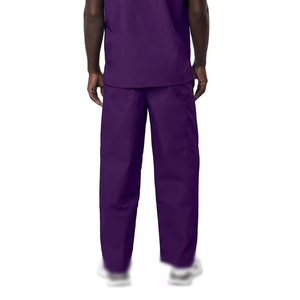 Comfortable Custom Made 100% Cotton Twill <b>Plus</b> <b>Size</b> Lightweight Medical <b>Scrub</b> Uniform - Product Image 4