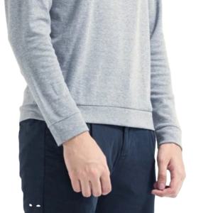 เสื้อสเวตเชิ้ตผ้าฟลีซเนื้อนุ่มพิมพ์ลายแบบรีดร้อนสำหรับผู้ใหญ่ ทรงปกติ สไตล์สตรีทแวร์ ใส่ได้ทั้งชายและหญิง รุ่น HI - Product Image 4