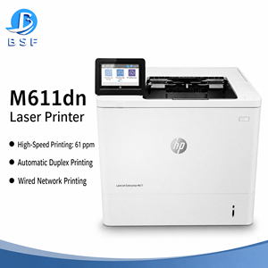 <span class=keywords><strong>Imprimante</strong></span> <span class=keywords><strong>laser</strong></span> HP M611dn format A4, impression recto verso automatique, réseau Ethernet, <span class=keywords><strong>bac</strong></span> à papier extensible, machine d'impression de bureau - Product Image 2