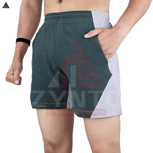 Shorts de plage en maille pour hommes, pas chers, séchage rapide, grandes tailles, unis, pour la gym et l'entraînement, avec poches - Product Image 4