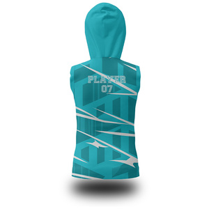 Tenues de football 7 contre 7 personnalisées pour garçons, respirantes, antibactériennes, séchage rapide, grandes tailles, avec nom et numéros d'équipe, polyester/spandex - Product Image 4