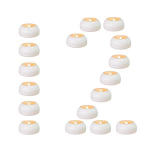 TOOWIN 6cm Diameter Led Floating Wax Waterproof Flameless <b>Light</b>, Romantic Wedding Decoration, Water-Skimming Pool <b>Light</b> - Product Image 5