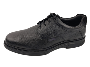Chaussures habillées de bureau pour hommes DOC MARS, noires, en PU, à bout rond, à enfiler, avec semelle intérieure amortissante, semelle extérieure en EVA, doublure en tissu, toutes saisons - Product Image 1
