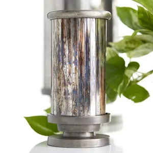 Florero Artístico de Metal y Hierro para Decoración Moderna del Hogar, Florero de Metal Hecho a Mano de Alta Calidad para Uso en Interiores - Product Image 1
