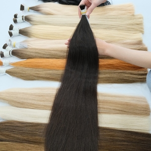 Cheveux 100% vietnamiens EU PREMIUM BLONDE COLOR SUPER 1A DRAWN SANS SYNTHÈSE, Sans nœuds, Sans frisottis, MEILLEURE QUALITÉ 55 cm - Product Image 4