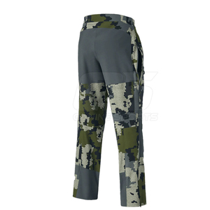 Pantalon de chasse décontracté léger pour homme avec fermeture boutonnée, taille mi-haute, coupe droite – Idéal pour la course et le streetwear - Product Image 6