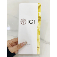 IGI Sertifikalı Laboratuvarda Yetiştirilmiş Elmaslar DEF Renk VVS VS 3EX Yuvarlak Brilyant Kesim Gevşek Elmaslar 1ct - 2ct