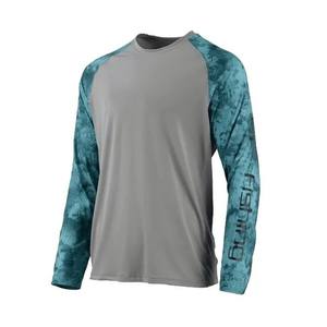 เสื้อตกปลาแบบซับลิเมชั่น UPF 50+ สำหรับผู้ชาย น้ำหนักเบา ระบายอากาศได้ดี มีซิป แขนยาว OEM เสื้อทีมสำหรับกิจกรรมกลางแจ้ง - Product Image 6