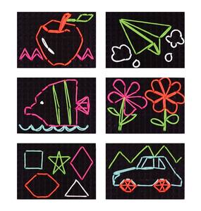 Tableros de cordones de roscado de motor fino (negro) - Product Image 2