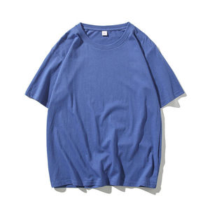 Men's Customized Color Cotton/Bamboo Fiber Anti-Wrinkle T-<b>Shirt</b> Short Sleeve Crew Neck Regular Fit Casual Summer Top Soft - Product Image 3