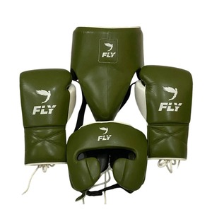 Conjunto de Boxeo Profesional Personalizado de Cuero Vacuno Genuino de Alta Calidad, Hecho a Medida - Product Image 1