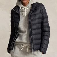 Veste matelassée d'hiver personnalisée pour homme, épaisse, style décontracté, à fermeture éclair, manches longues, légère, grande taille, type doudoune