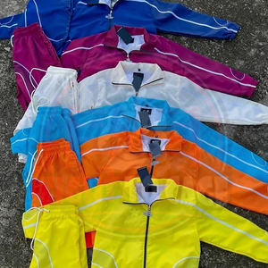 Buen Proveedor, Nueva Llegada, Conjunto de Pantalones Cortos y Chaqueta con Cierre de Alta Calidad para Hombre, Traje Deportivo, Logotipo Personalizado, Conjuntos Memory - Product Image 4