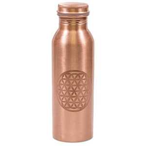Bouteille d'eau en cuivre martelé avec couvercle à vis, gourde métallique portable très demandée pour la salle de sport et le bureau, bouteille d'eau en cuivre. - Product Image 4
