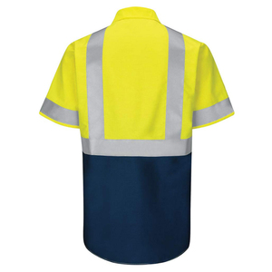 Camiseta Polo Personalizada con Logotipo, de Algodón y Poliéster, de Secado Rápido, Transpirable, Ligera, con Franja Reflectante para Visibilidad Nocturna y Seguridad - Product Image 4