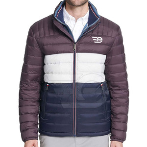 Veste matelassée pour homme, décontractée, chaude pour l'hiver, légère, à manches longues, zippée, streetwear tendance - Product Image 6