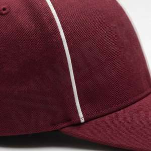 Gorra de Árbitro de 5 Paneles, 100% Poliéster, Ajustable, Tejido de Lona Flex Fit, Gorra Deportiva de Fútbol Americano Informal, Logotipo Personalizado - Product Image 3