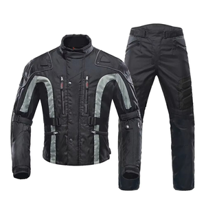 Traje de Motociclismo de Cuero Impermeable para Invierno, Resistente al Viento, para Motociclistas Deportivos - Product Image 5