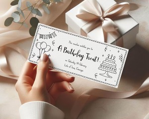 Offre Spéciale : Service d'impression de bons personnalisés en couleur – Cartes-cadeaux et bons promotionnels personnalisés disponibles à la vente - Product Image 1