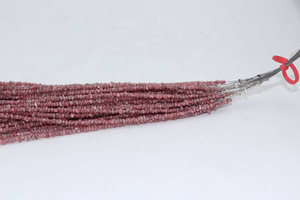 Cuentas sin cortar de diamante Rosa 3-3,5mm 16 pulgadas Piedra Natural libre de conflictos para la fabricación de joyas - Product Image 2