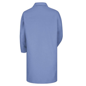 Unisex Classic White Cotton <b>Scrub</b> <b>Sets</b> with Jersey Fabric Needle Detection Professional Medical Nurse Uniform for Hospital Use - Product Image 2