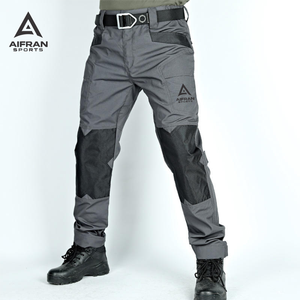 Pantalon cargo d'extérieur respirant et à séchage rapide pour homme, léger, multi-poches, vêtements de travail, pantalon utilitaire - Product Image 3