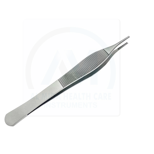Pinzas para tejidos oftálmicos de 10 cm, instrumentos quirúrgicos para ojos de acero inoxidable, herramienta de microcirugía con dientes finos - Product Image 4