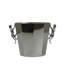 Glossy Silver Finished Stainless Steel <b>Ice</b> Bucket Barware Supplies Beverage <b>Cooler</b> Party Service Portable Sustainable - Product Image 2