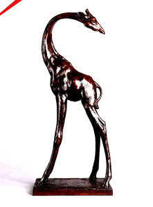 Sculptures de femmes modernes en métal, faites à la main, écologiques, durables, art expressif, sculpture de table - Product Image 3