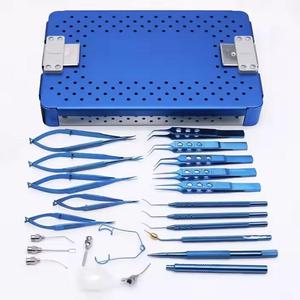 Comprehensive Microsurgical Instrument <b>Set</b> Featuring Precision Forceps Needle Holders Scissors and Surgical Instruments - Product Image 6