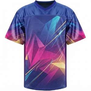Camisetas de malla estampadas para hombre, ropa deportiva de alto rendimiento personalizada, impresión por sublimación, fabricante mayorista - Product Image 1