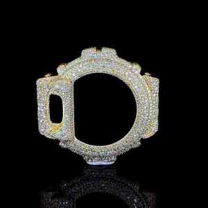 Bisel de Repuesto para Reloj de Acero Inoxidable con Diamantes, Personalizado, Compatible con Relojes Deportivos para Hombre, Piezas de Lujo Brillantes - Product Image 3