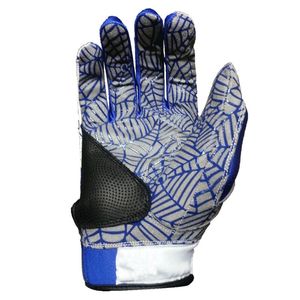 2026 New Arrival Baseball Softball Batting Gloves Breathable Moisture Wicking Polyester/Cotton <b>Hook</b> & Loop Closure Gloves - Product Image 5