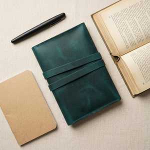 Servicio de Fabricación al por Mayor de Artículos de Papelería de Cuero con Logotipo Grabado Personalizado, Cubierta de Cuaderno de Cuero con Etiqueta Privada LBC-0051 - Product Image 3