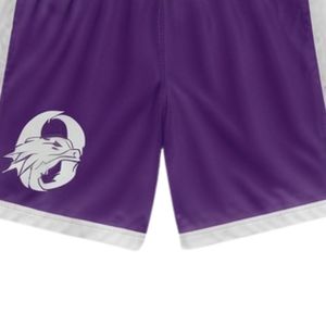 Pantalones Cortos de Lacrosse Sublimados en Morado y Blanco, Unisex, Ligeros, de Poliéster, Uniformes Deportivos, para Partidos, Entrenamientos - Product Image 4