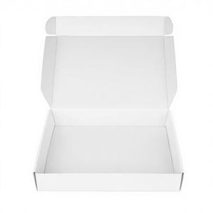 3 Ply White Mailer <b>Box</b> 5 x 5 x 1 Inch Corrugated Packaging <b>Box</b> for <b>Shipping</b> Ecommerce and Retail Use - Product Image 1